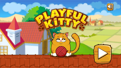 Speelse kat